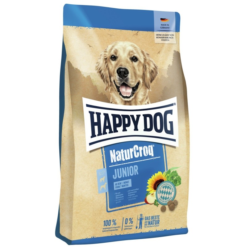 HAPPY DOG NaturCroq Junior Hundetrockenfutter Sparpaket 2 x 15 Kilogramm