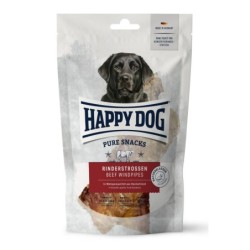 HAPPY DOG 250 Gramm Hundesnack 10 x 250 Gramm Rinderstrossen