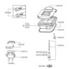 EHEIM 7445108 Adapter komplett Ersatzteil für 2222-2324