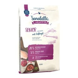 Sanabelle Senior mit Geflügel Katzentrockenfutter 10 Kilogramm