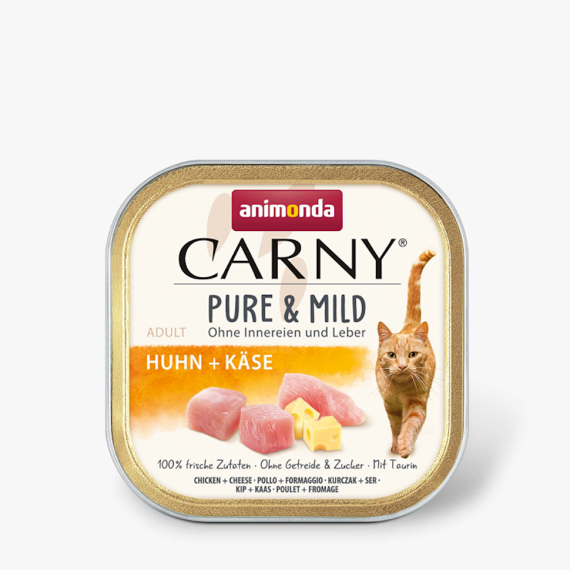 ANIMONDA 100g Carny Pure & Mild Huhn + Käse