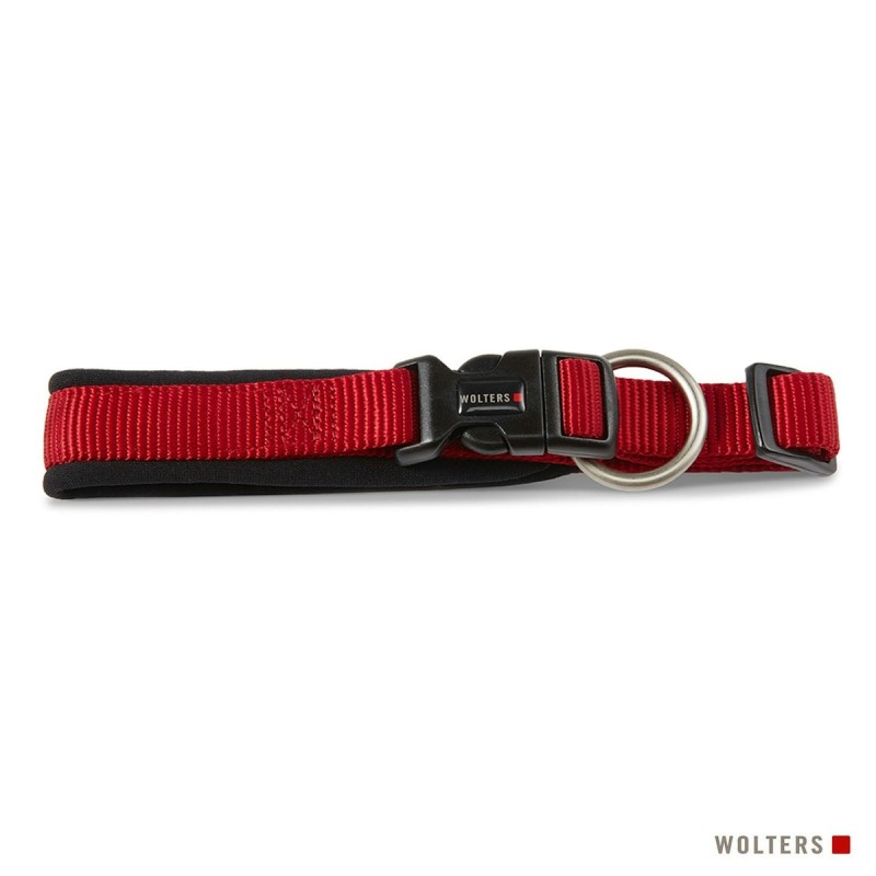 Wolters Professional Comfort Halsband rot/schwarz L extra-breit 70 - 80 cm x 45 mm