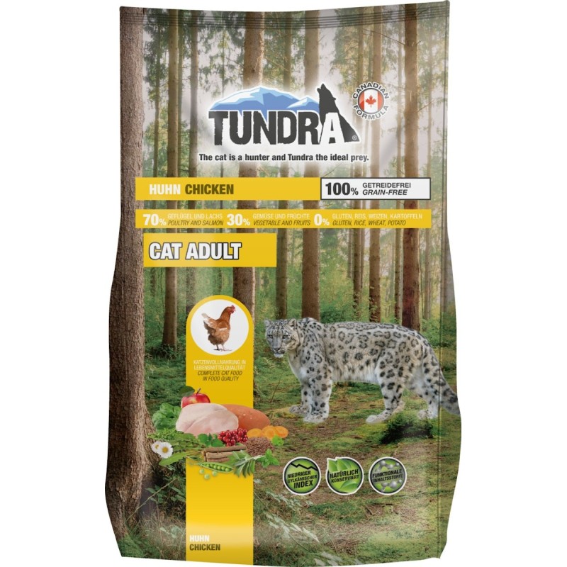 TUNDRA Cat Huhn Katzentrockenfutter Sparpaket 2 x 1,45 Kilogramm