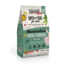 MAC's Cat Adult Monoprotein Kaninchen Katzentrockenfutter Sparpaket 2 x 1,5 Kilogramm