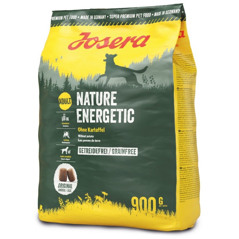 Josera Nature Energetic Hundetrockenfutter Sparpaket 5 x 900 Gramm