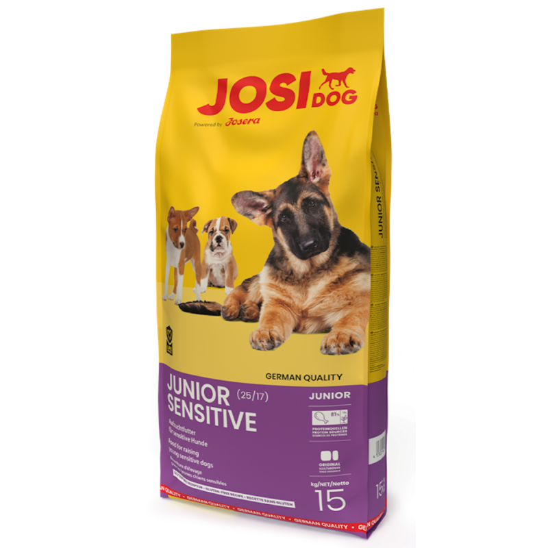 Josera JosiDog 15kg Sensitive Junior Hundetrockenfutter