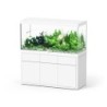 aquatlantis Sublime 545 150x60x75 Zentimeter Aquarium mit Unterschrank weiß