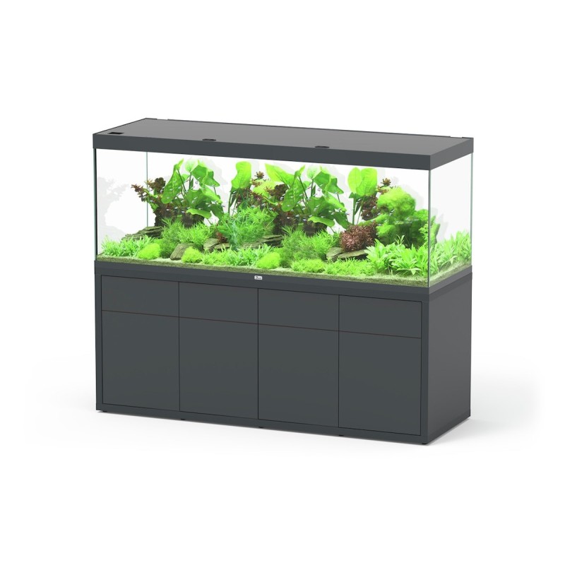 aquatlantis Sublime 850 200x70x75 Zentimeter Aquarium mit Unterschrank anthrazit