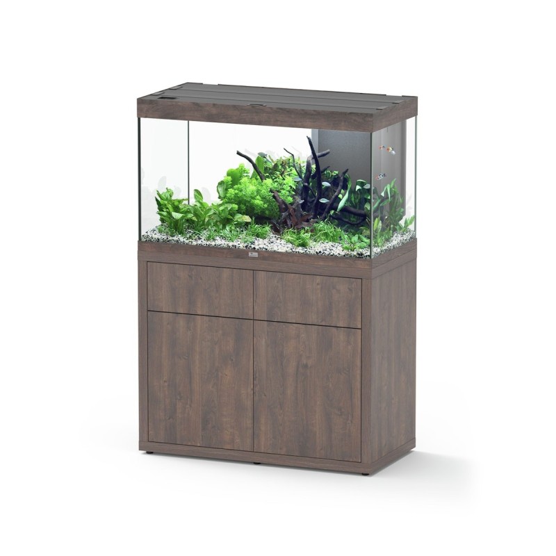 Aquatlantis Sublime 245 100x50cm Aquarium mit Unterschrank Wildeiche dunkel