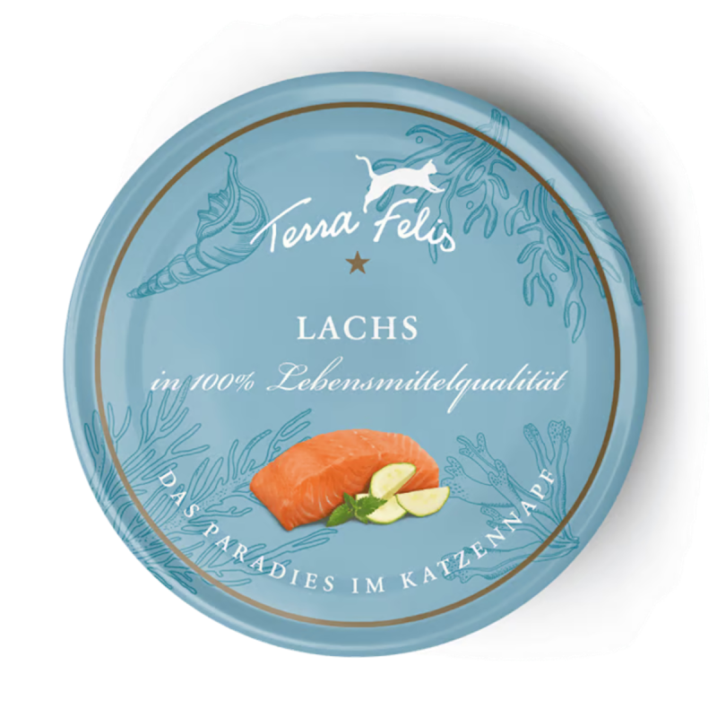 Terra Felis Sparpaket 24x80g Lachs Monoprotein