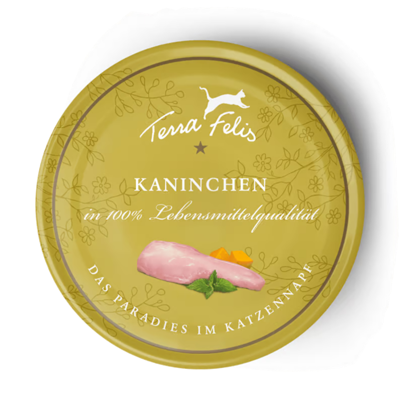 Terra Felis Sparpaket 24x80g Kaninchen Monoprotein