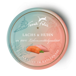 Terra Felis 12x80g Lachs und Huhn