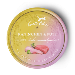 Terra Felis 12x80g Kaninchen und Pute