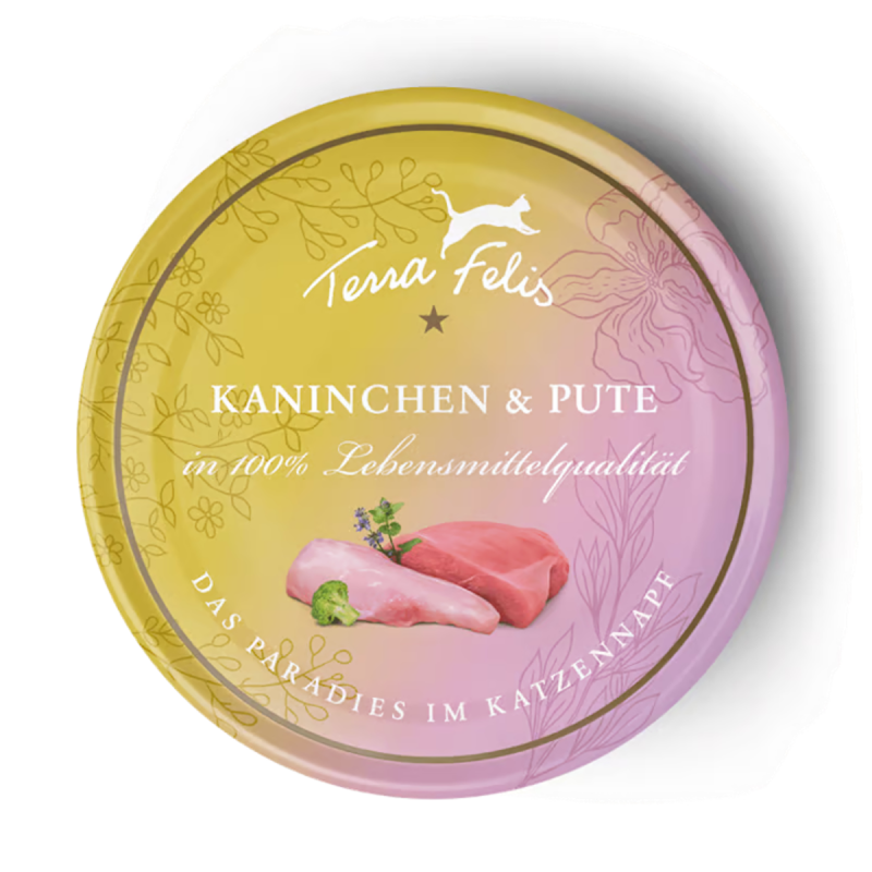 Terra Felis 12x80g Kaninchen und Pute