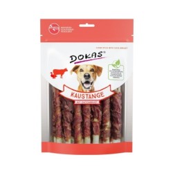 DOKAS Kaustange mit Entenbrust Hundesnack Sparpaket 9 x 200 Gramm