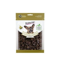 DOKAS Insekten-Happen 100g Hundesnacks Mehlwürmer, Grillen & Süßkartoffeln 10 x 100 Gramm