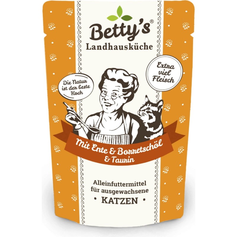 Betty's Landhausküche Frischebeutel Ente mit Borretschöl - 100 g