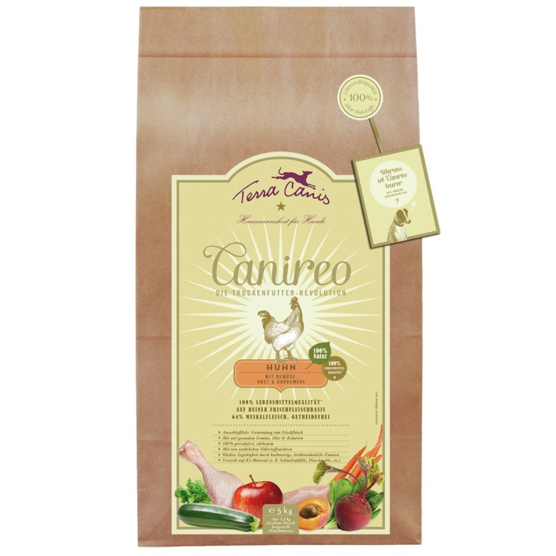 Terra Canis Canireo Huhn Hundetrockenfutter 5 Kilogramm