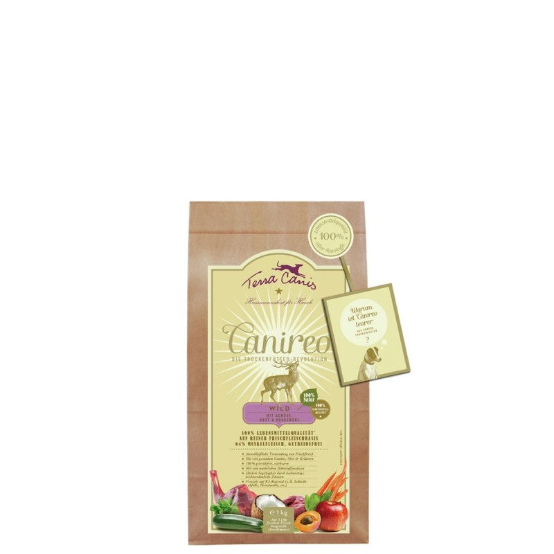 Terra Canis Canireo Wild Hundetrockenfutter 1 Kilogramm