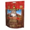 WOLFSBLUT Cracker 225g Hundesnack 6 x 225 Gramm Red Rock Kängurufleisch mit Kürbis