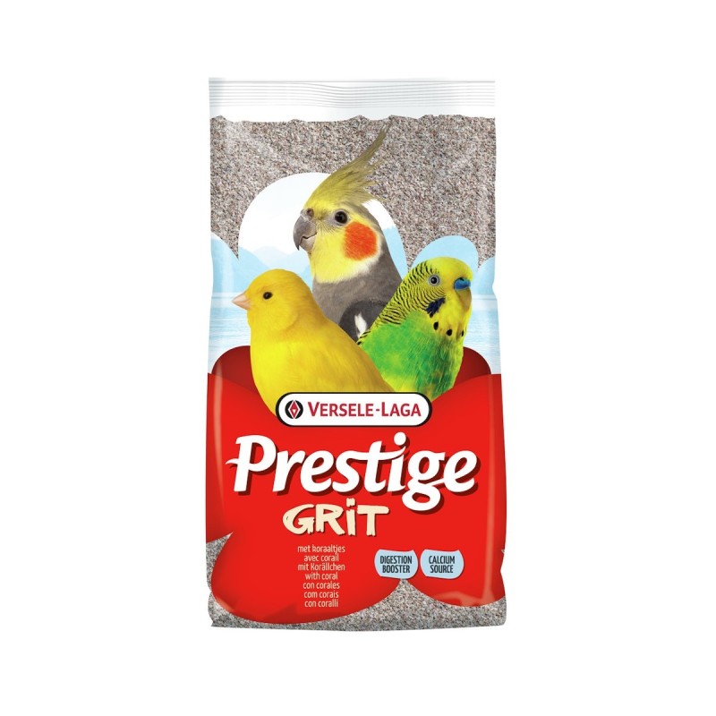 VERSELE-LAGA Prestige Grit mit Korällchen Vogelergänungsfutter 20 Kilogramm