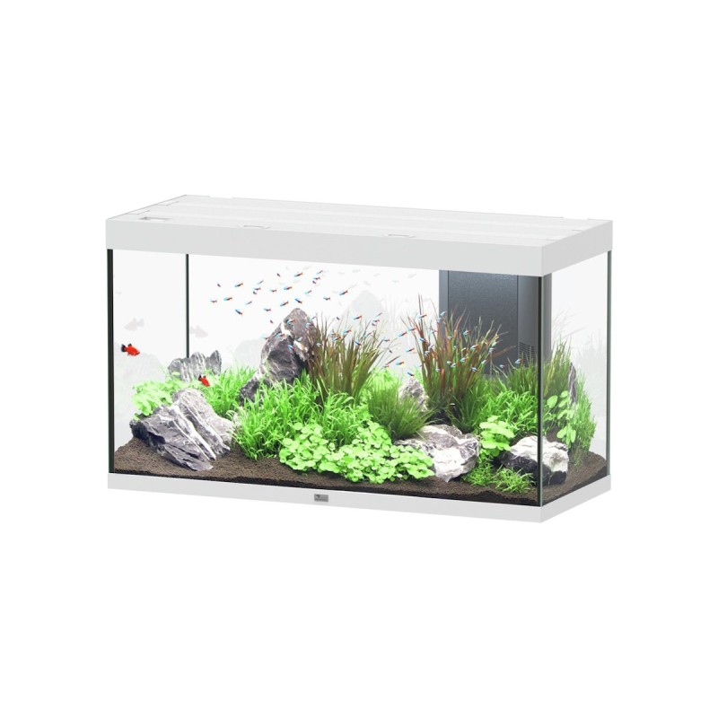 Aquatlantis Sublime 335 120x50cm Aquarium mit Unterschrank weiß