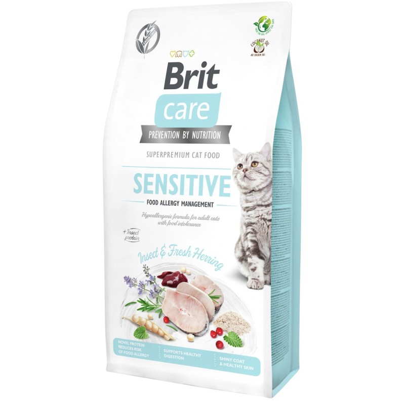 Brit Care getreidefrei Sensitive Allergy Management Katzentrockenfutter 7 Kilogramm