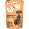 WOW Superfood Soft Cubes 150 Gramm Hundesnack 6 x 150 Gramm Pferd mit Fenchel