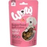 WOW Superfood Soft Cubes 150 Gramm Hundesnack 6 x 150 Gramm Wild mit Apfel