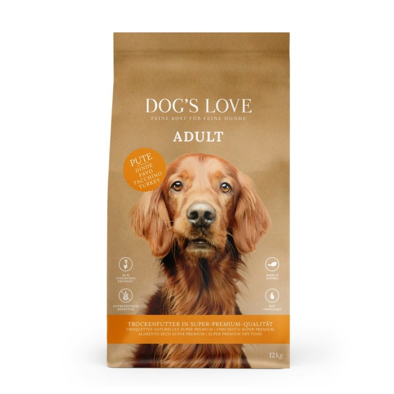 Dog's Love Pute 12 Kilogramm Hundetrockenfutter