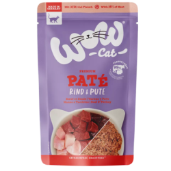 WOW Cat 125g Adult Rind&Pute