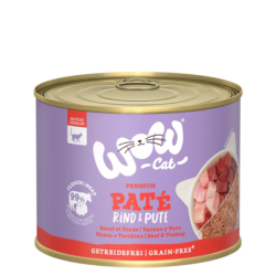 WOW Cat 200g Adult Rind&Pute