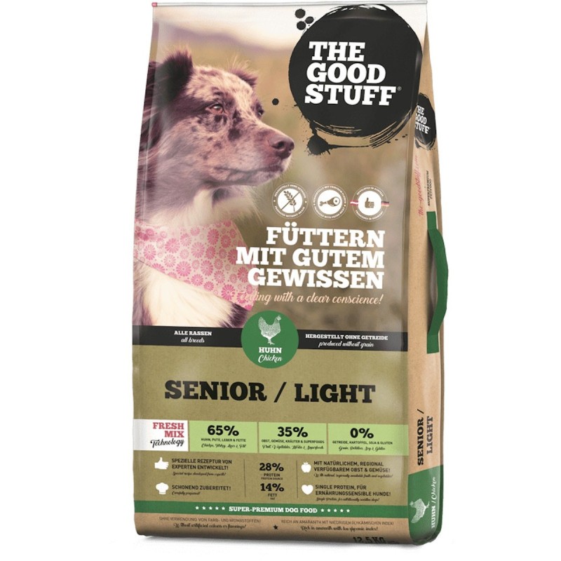 The Goodstuff Senior Light Chicken Hundetrockenfutter 12,5 Kilogramm