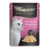 Miamor Feine Filets in Jelly 100g Frischebeutel Katzennassfutter 24 x 100 Gramm Thunfisch & Krebs