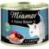 Miamor Feine Beute 185g Dose Katzennassfutter Sparpaket 24 x 185 Gramm Lachs