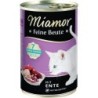 Miamor Feine Beute 400g Dose Katzennassfutter Sparpaket 24 x 400 Gramm Ente