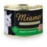 Miamor Feine Filets Naturelle 156g Dose Katzennassfutter Sparpaket 24 x 156 Gramm Bonito-Thunfisch