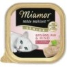 Miamor Milde Mahlzeit 100g Schale Katzennassfutter Sparpaket 32 x 100 Gramm Senior Rind & Huhn