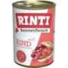 RINTI Kennerfleisch 400g Dose Hundenassfutter 24 x 400 Gramm Rind