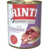 RINTI Kennerfleisch 800g Dose Hundenassfutter 12 x 800 Gramm Schinken