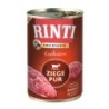 RINTI Singlefleisch Exclusive 400g Dose Hundenassfutter 12 x 400 Gramm Ziege Pur