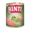 RINTI Singlefleisch 800g Dose Hundenassfutter Sparpaket 12 x 800 Gramm Pute Pur