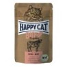 HAPPY CAT BIO Organic 85 Gramm Katzennassfutter Sparpaket 24 x 85 Gramm Rind