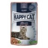 HAPPY CAT Meat in Sauce Culinary 85 Gramm Katzennassfutter Sparpaket 48 x 85 Gramm Atlantik-Lachs