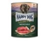 HAPPY DOG 800g Hundenassfutter 6 x 800 Gramm Montana Pferd Pur