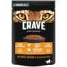 CRAVE Pastete 85 Gramm Katzennassfutter 24 x 85 Gramm Huhn & Truthahn