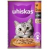 Whiskas 1+ Terrine in Sauce 400 Gramm Katzennassfutter 12 x 400 Gramm Geflügel