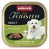 animonda Vom Feinsten Adult in Sauce 150g Schale Hundenassfutter 22 x 150 Gramm Pute + Ente