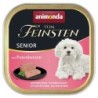 animonda Vom Feinsten Senior 150g Schale Hundenassfutter Sparpaket 44 x 150 Gramm Putenherzen