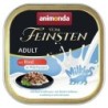 animonda Vom Feinsten Adult mit Milkies-Saucen 100g Schale Katzennassfutter Sparpaket 64 x 100 Gramm Rind in Milchsauce